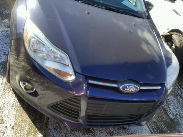 1FAHP3F22CL152850 - 2012 FORD FOCUS SE BLUE photo 10