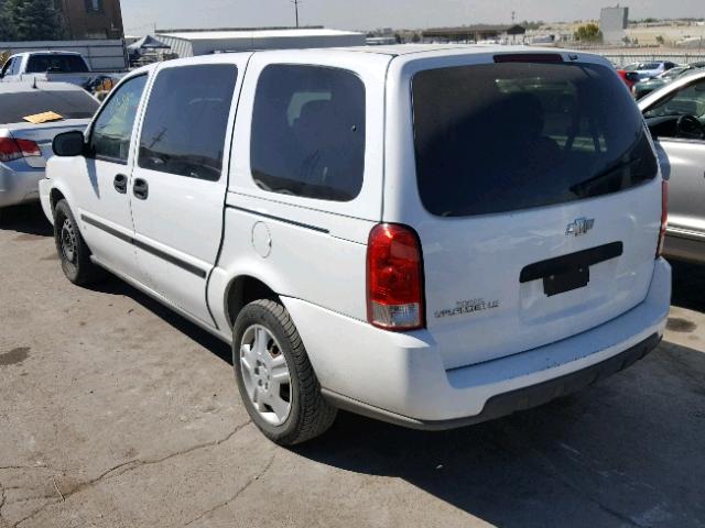 1GNDV231X7D102712 - 2007 CHEVROLET UPLANDER L 白色 照片 3