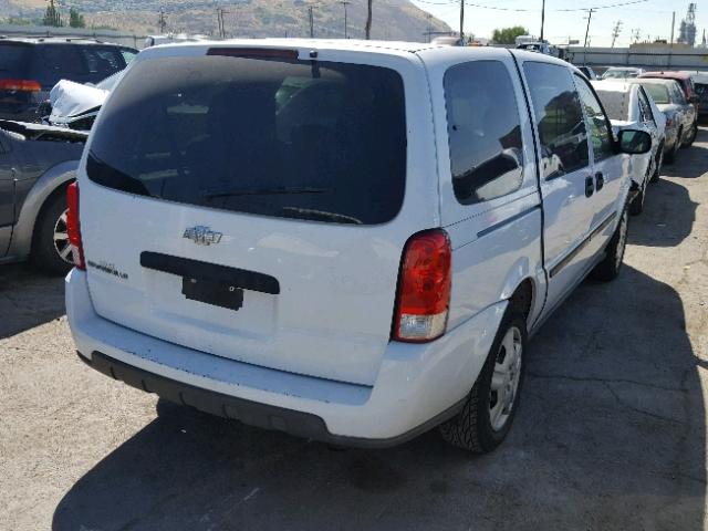 1GNDV231X7D102712 - 2007 CHEVROLET UPLANDER L 白色 照片 4