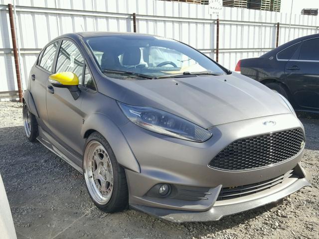 3FADP4GX8EM196366 - 2014 FORD FIESTA ST GRAY photo 1