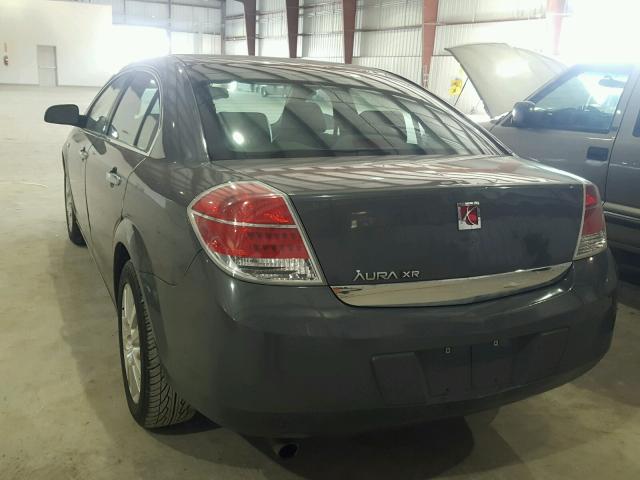 1G8ZV57BX9F112256 - 2009 SATURN AURA XR GRAY photo 3