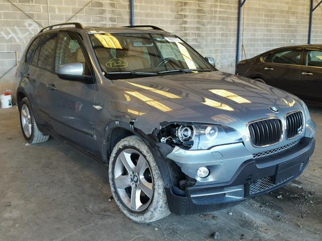 5UXFE43559L261502 - 2009 BMW X5 XDRIVE3 GRAY photo 1