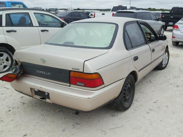 1NXAE09BXSZ256034 - 1995 TOYOTA COROLLA LE BEIGE photo 4