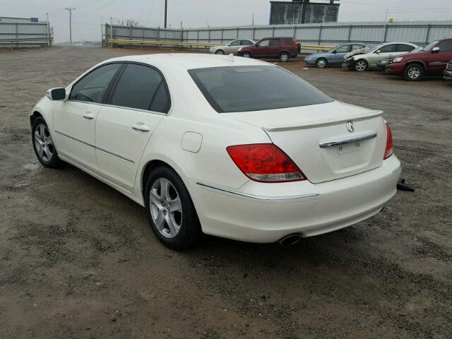 JH4KB16506C006320 - 2006 ACURA RL CREAM photo 3