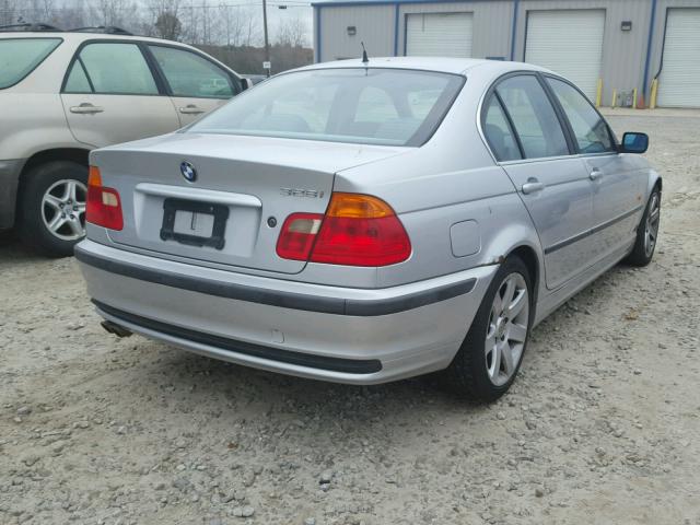 WBAAM5330XFR11347 - 1999 BMW 328I AUTOM SILVER photo 4