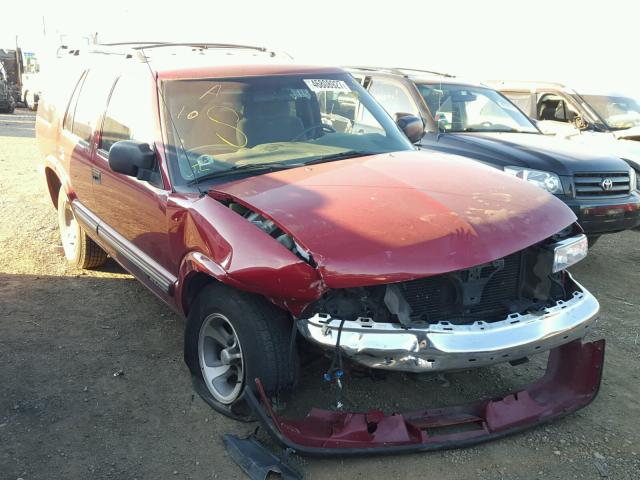 1GNCS13W21K116634 - 2001 CHEVROLET BLAZER RED photo 1