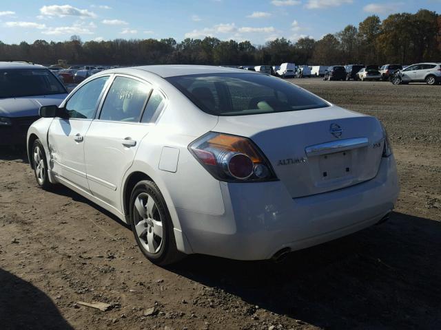 1N4AL21E57N423600 - 2007 NISSAN ALTIMA 2.5 WHITE photo 3