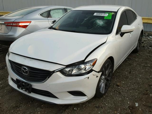 JM1GJ1V52G1470699 - 2016 MAZDA 6 TOURING WHITE photo 2