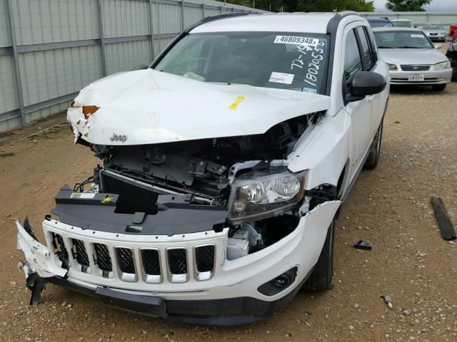 1C4NJCBB0GD506420 - 2016 JEEP COMPASS SP 白色 照片 2