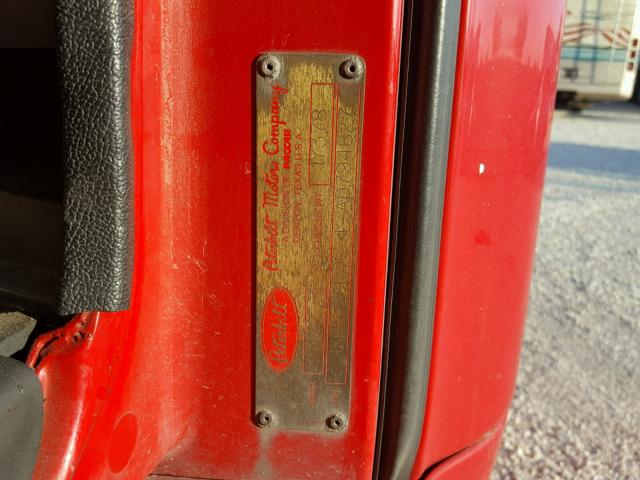 1XP7D49X4AD794827 - 2010 PETERBILT 387 RED photo 10