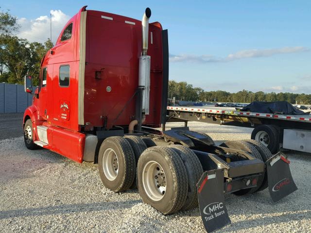 1XP7D49X4AD794827 - 2010 PETERBILT 387 RED photo 3