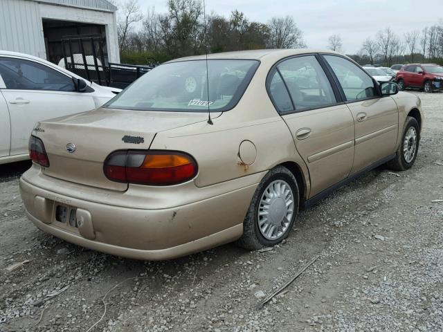 1G1ND52J816195303 - 2001 CHEVROLET MALIBU GOLD photo 4