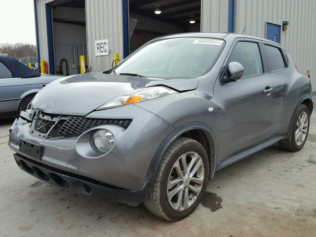 JN8AF5MV1BT014842 - 2011 NISSAN JUKE S GRAY photo 2