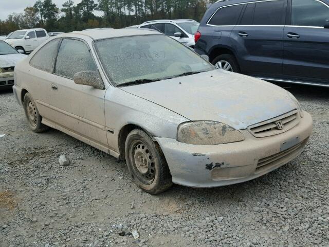 1HGEJ6228XL017188 - 1999 HONDA CIVIC DX SILVER photo 1