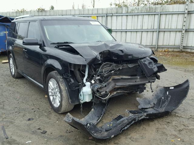 2FMHK6C88EBD33081 - 2014 FORD FLEX SEL BLACK photo 1