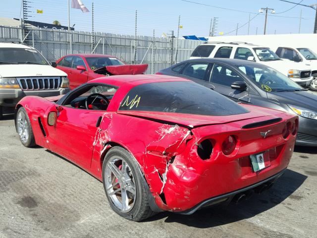 1G1YY26E275128174 - 2007 CHEVROLET CORVETTE Z RED photo 3