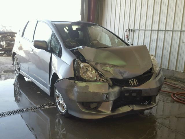 JHMGE88479S020252 - 2009 HONDA FIT SPORT SILVER photo 1