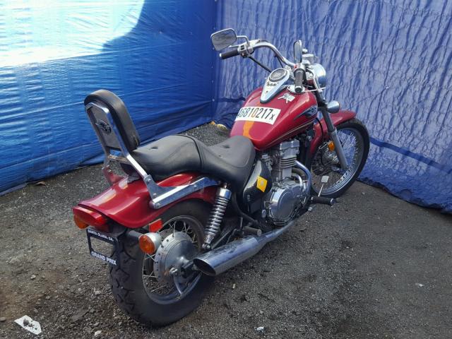 JKAENVC164A185349 - 2004 KAWASAKI EN500 C RED photo 4