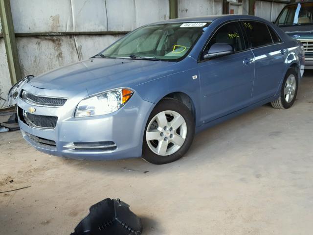 1G1ZG57B084308418 - 2008 CHEVROLET MALIBU LS 蓝色 照片 2