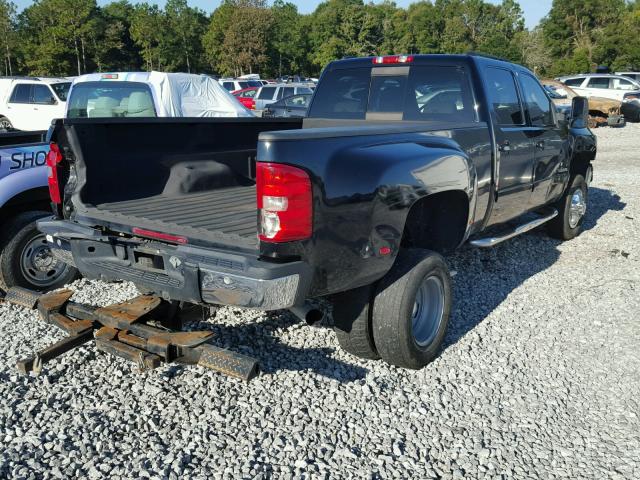 1GCJC33697F563679 - 2007 CHEVROLET SILVERADO BLACK photo 4