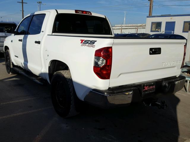 5TFEY5F18EX169659 - 2014 TOYOTA TUNDRA WHITE photo 3