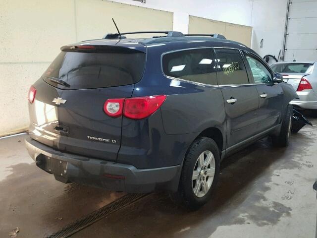 1GNER23D99S137775 - 2009 CHEVROLET TRAVERSE L BLUE photo 4