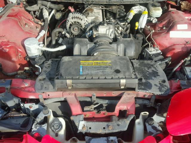 2G2FS22K3X2220745 - 1999 PONTIAC FIREBIRD RED photo 7