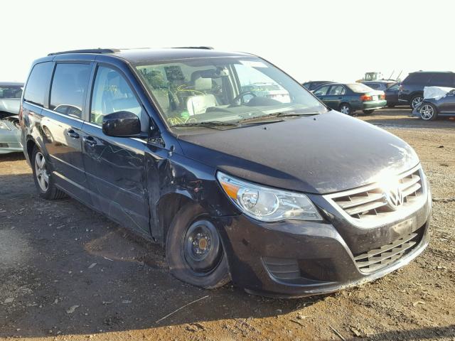 2V4RW3DG1BR622233 - 2011 VOLKSWAGEN ROUTAN SE BLUE photo 1