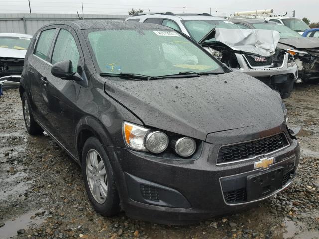 1G1JC6SG5F4213206 - 2015 CHEVROLET SONIC LT CHARCOAL photo 1