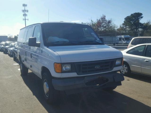 1FTNE24W56HA73733 - 2006 FORD ECONOLINE WHITE photo 1