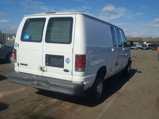 1FTNE24W56HA73733 - 2006 FORD ECONOLINE WHITE photo 4