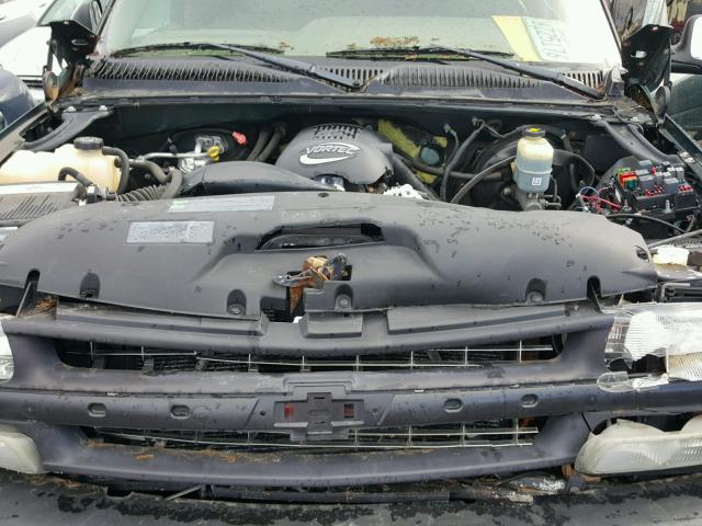 2GCEC19T821245149 - 2002 CHEVROLET SILVERADO GREEN photo 7