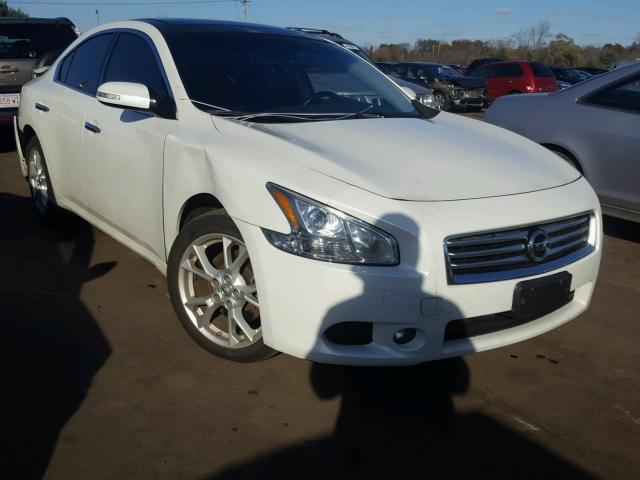 1N4AA5AP7EC487526 - 2014 NISSAN MAXIMA S WHITE photo 1