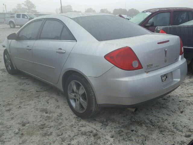 1G2ZH58N174169786 - 2007 PONTIAC G6 GT SILVER photo 3