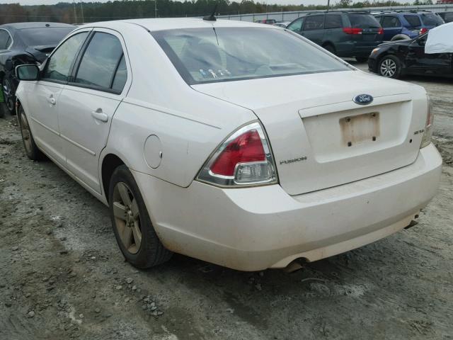 3FAHP07179R183543 - 2009 FORD FUSION SE WHITE photo 3