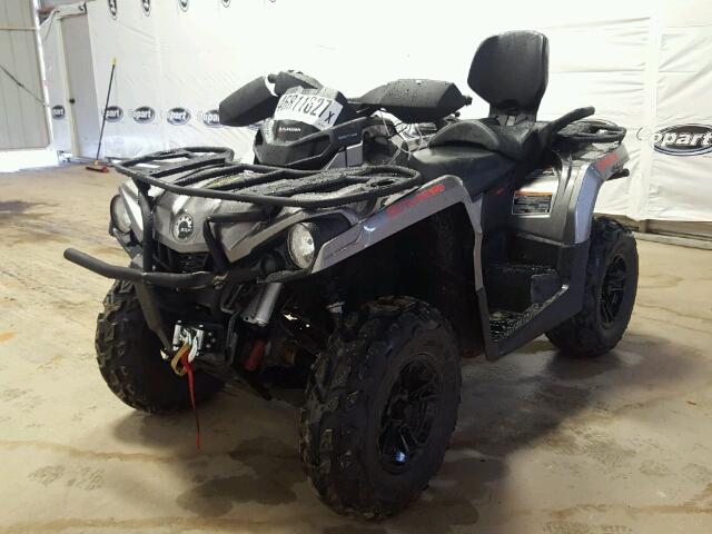 3JBLPAT23HJ001734 - 2017 CAN-AM OUTLANDER GRAY photo 2