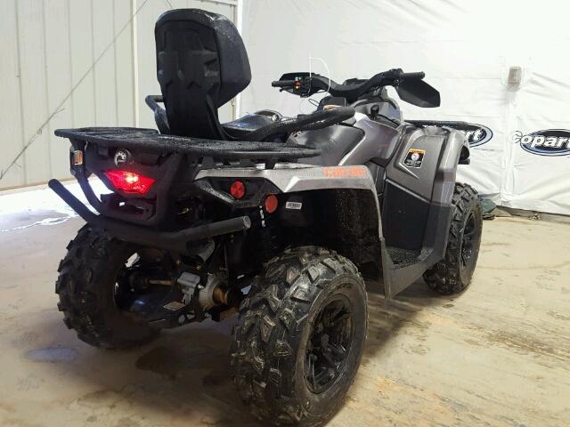 3JBLPAT23HJ001734 - 2017 CAN-AM OUTLANDER GRAY photo 4