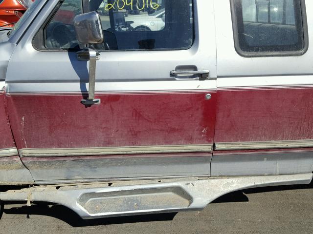 1FTHX26G2SKA30865 - 1995 FORD F250 TWO TONE photo 10