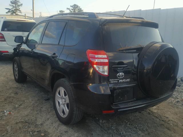 2T3BF4DV4AW071140 - 2010 TOYOTA RAV4 BLACK photo 3