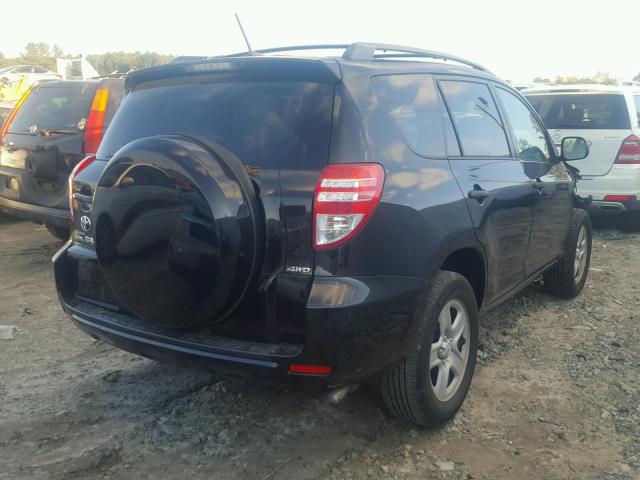 2T3BF4DV4AW071140 - 2010 TOYOTA RAV4 BLACK photo 4