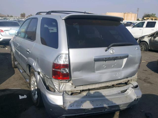 2HNYD18945H520439 - 2005 ACURA MDX TOURIN SILVER photo 3