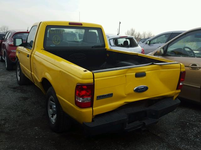 1FTKR1AD5APA72925 - 2010 FORD RANGER YELLOW photo 3