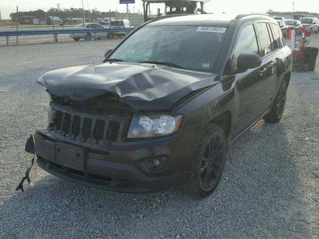 1C4NJCBA6ED821890 - 2014 JEEP COMPASS SP შავი ფოტო 2
