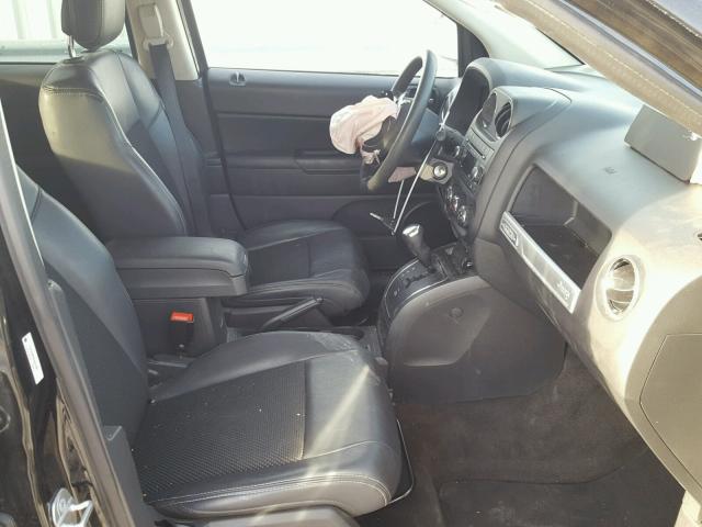 1C4NJCBA6ED821890 - 2014 JEEP COMPASS SP შავი ფოტო 5