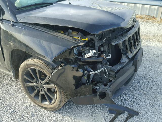 1C4NJCBA6ED821890 - 2014 JEEP COMPASS SP შავი ფოტო 9