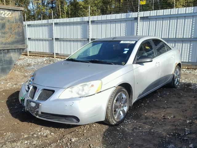 1G2ZH57N094110653 - 2009 PONTIAC G6 GT SILVER photo 2