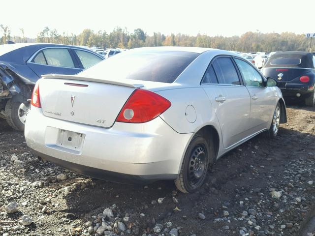 1G2ZH57N094110653 - 2009 PONTIAC G6 GT SILVER photo 4