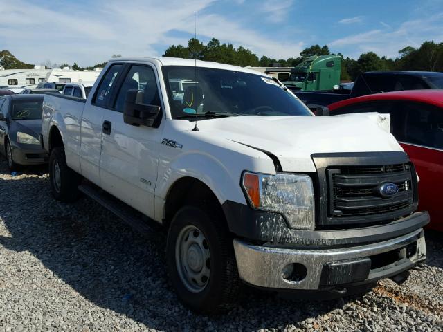 1FTFX1ET3DFA22009 - 2013 FORD F150 SUPER WHITE photo 1