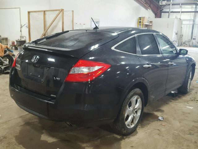 5J6TF2H54CL005030 - 2012 HONDA CROSSTOUR BLACK photo 4