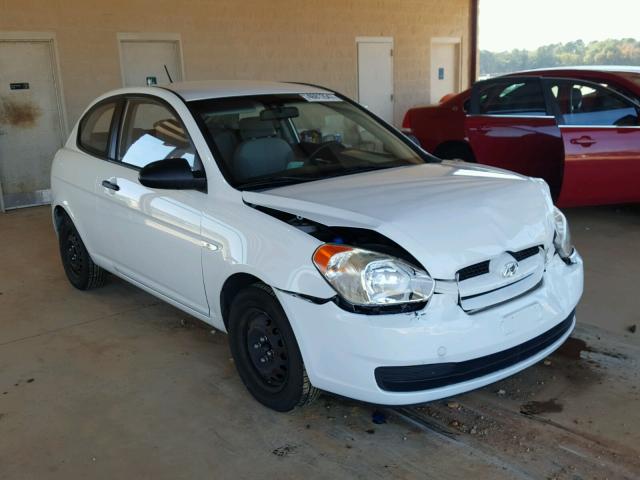 KMHCM36C68U060093 - 2008 HYUNDAI ACCENT GS WHITE photo 1